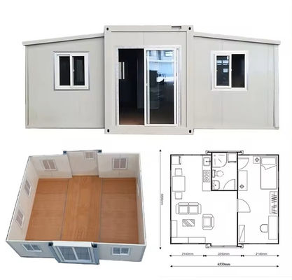 Umweltschutz Modernes transportables Haus mit Leichtstahlrahmen