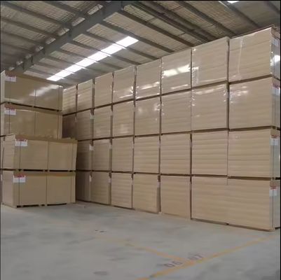Normen für die Emission von Formaldehyd E1 Weißlachierte Melaminholz-MDF-Platte