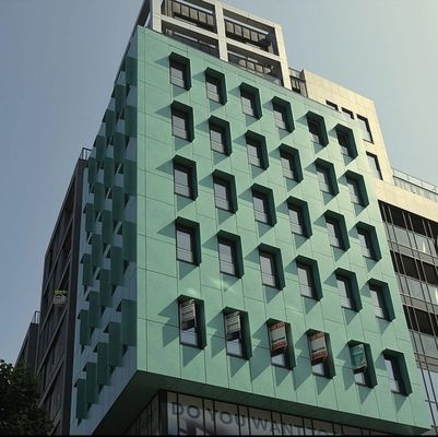 Feuerdichte Alucobond-Farbwandverkleidung für Gebäudefassaden