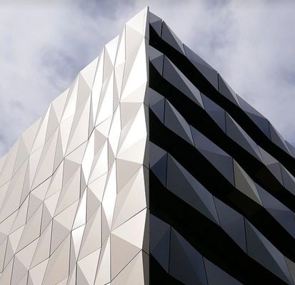Feuerdichte Alucobond-Farbwandverkleidung für Gebäudefassaden