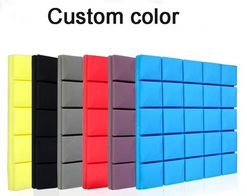 Akustische Schaumpanele in kundenspezifischer Farbe Schalldämmung Wandplatten für Heimdekoration
