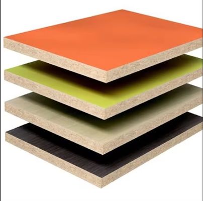 1220x2440mm Weißlaminate aus nichtmetallischem Melamin MDF Sperrholz für Wohnmöbel