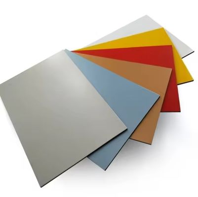 Feuerdichte Aluminiumoxid-Verbundplatte 3 mm, 4 mm, 5 mm Außenseite Verwendete PE/PVDF ACP-Blatt